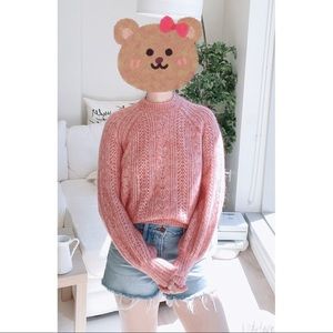 *Like New* Sezane Scarlett Jumper Blush Pink